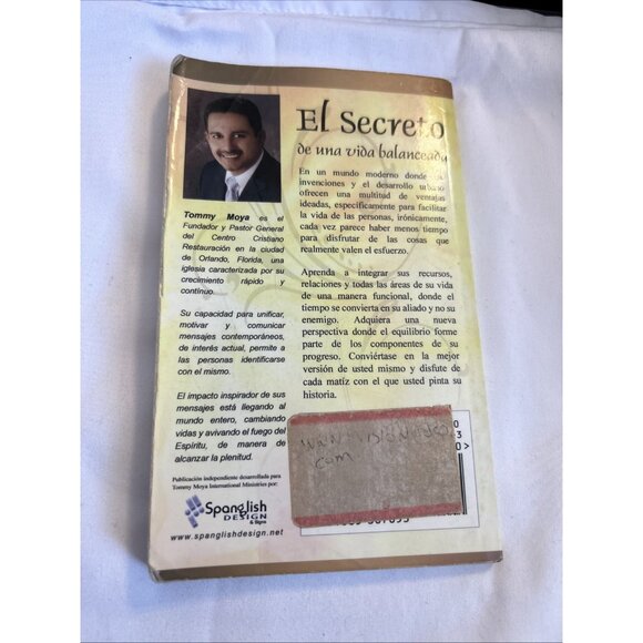 El Secreto de Una Vida Balanceada De Tommy Moya Serie De Desarrollo Personal - Picture 5 of 9
